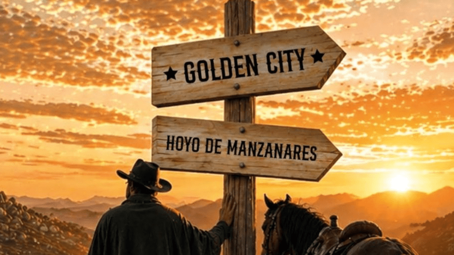 Hoyo de Manzanares western: cartel de Un pueblo de pelicula 2026