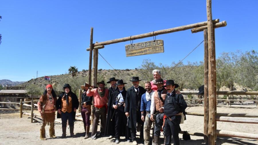 Recreacion del Duelo de OK Corral en Oasys Minihollywood, Tabernas