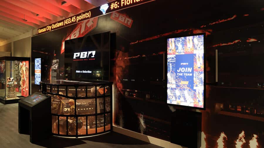 El Salón de la Fama de la PBR estrena sede fija dentro del Museo Nacional del Cowboy 1 Interior del Salón de la Fama de la PBR en el Museo Nacional del Cowboy