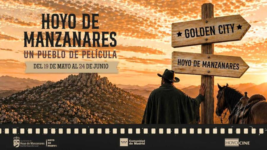 Hoyo de Manzanares Western: así fue el homenaje a Jack Taylor en "Un pueblo de película" 2 Hoyo de Manzanares western: actividades de Un pueblo de pelicula 2026