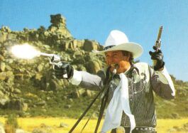 Portada de Rocas en el celuloide, libro sobre los rodajes western en La Pedriza