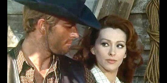 Muere Richard Harrison, el actor que rechazó a Sergio Leone y filmó un spaghetti western en La Pedriza 3 Richard Harrison y Nieves Navarro en una escena de El Rojo 1966