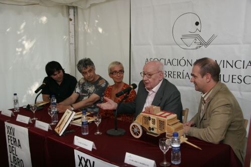 Presentación del libro Vivo o muerto. Cuentos del spaghetti-western en la Feria del Libro de Huesca